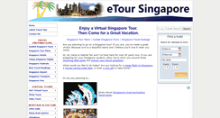 Desktop Screenshot of etour-singapore.com