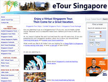 Tablet Screenshot of etour-singapore.com